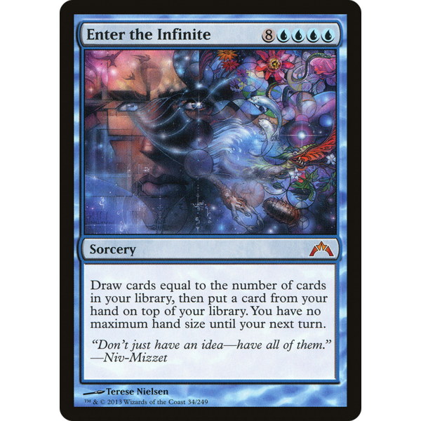 Magic: The Gathering Enter the Infinite (034) Lightly Played