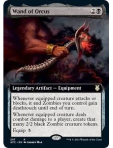 Magic: The Gathering Wand of Orcus (Extended Art) (297) Lightly Played
