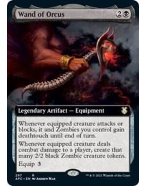 Magic: The Gathering Wand of Orcus (Extended Art) (297) Lightly Played
