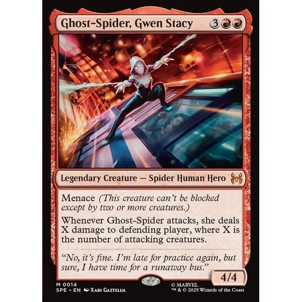 Magic: The Gathering Ghost-Spider, Gwen Stacy (014) Lightly Played