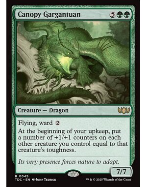 Magic: The Gathering Canopy Gargantuan (045) Lightly Played