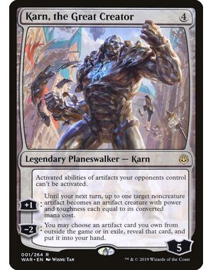 Magic: The Gathering Karn, the Great Creator (001) Lightly Played