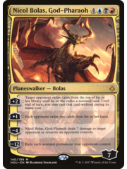 Magic: The Gathering Nicol Bolas, God-Pharaoh (140) Lightly Played