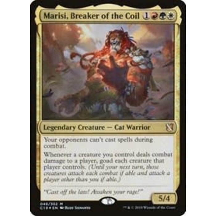 Magic: The Gathering Marisi, Breaker of the Coil (046) Lightly Played Foil