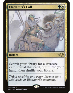 Magic: The Gathering Eladamri's Call (197) Lightly Played