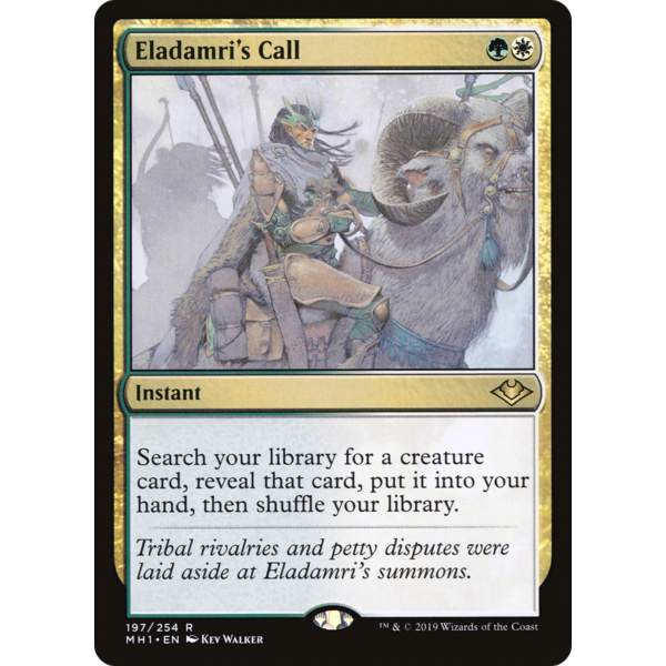 Magic: The Gathering Eladamri's Call (197) Lightly Played