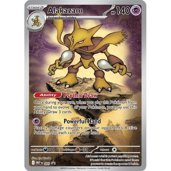 Pokemon Alakazam (009) Lightly Played