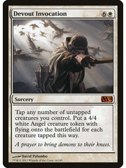 Magic: The Gathering Devout Invocation (016) Lightly Played