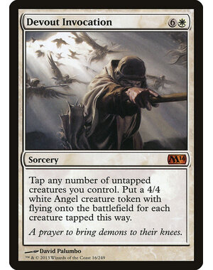 Magic: The Gathering Devout Invocation (016) Lightly Played