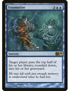 Magic: The Gathering Traumatize (077) Lightly Played