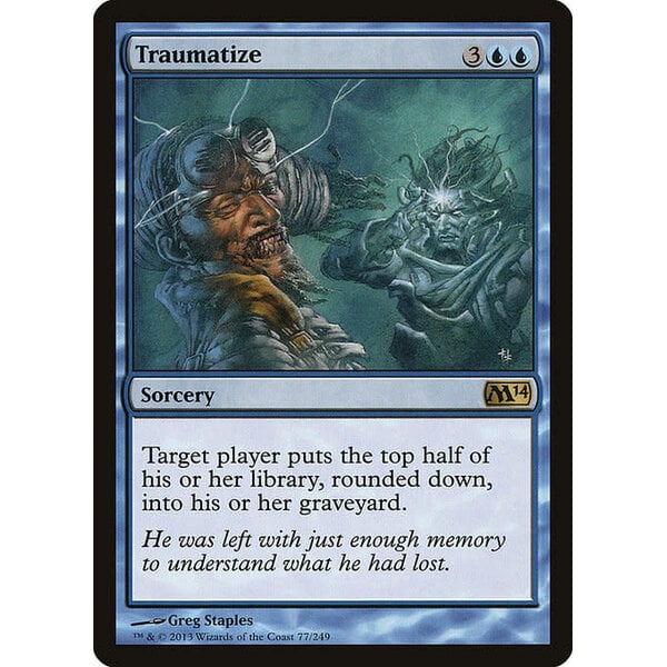 Magic: The Gathering Traumatize (077) Lightly Played
