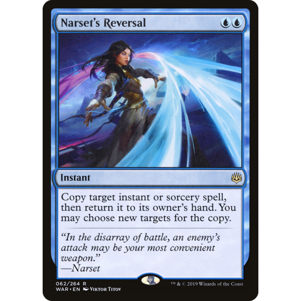 Magic: The Gathering Narset's Reversal (062) Lightly Played