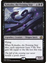 Magic: The Gathering Kokusho, the Evening Star (095) Lightly Played