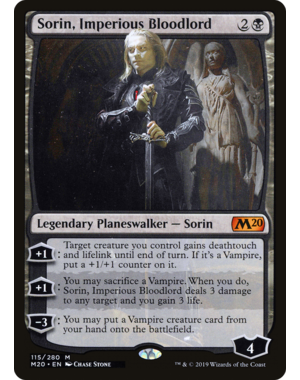 Magic: The Gathering Sorin, Imperious Bloodlord (115) Lightly Played