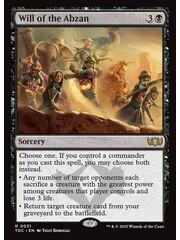 Magic: The Gathering Will of the Abzan (031) Lightly Played