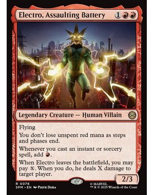 Magic: The Gathering Electro, Assaulting Battery (076) Lightly Played