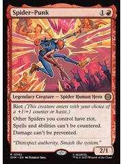 Magic: The Gathering Spider-Punk (092) Lightly Played