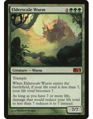 Magic: The Gathering Elderscale Wurm (167) Lightly Played