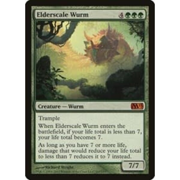 Magic: The Gathering Elderscale Wurm (167) Lightly Played