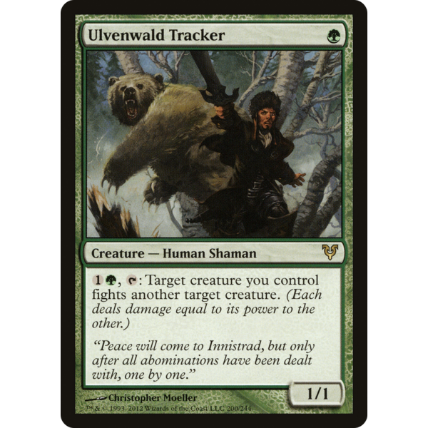 Magic: The Gathering Ulvenwald Tracker (200) Lightly Played