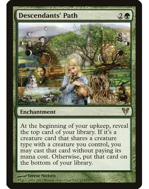 Wizards of The Coast Descendants' Path (173) Lightly Played