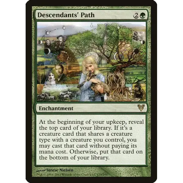 Wizards of The Coast Descendants' Path (173) Lightly Played