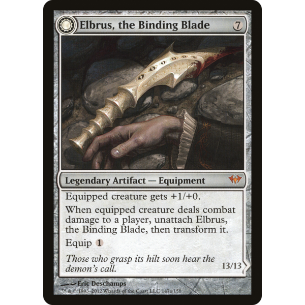 Magic: The Gathering Elbrus, the Binding Blade (147) Lightly Played