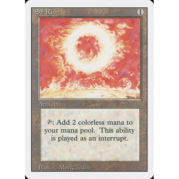 Magic: The Gathering Sol Ring (274) Heavily Played