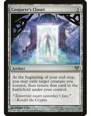 Magic: The Gathering Conjurer's Closet (214) Lightly Played