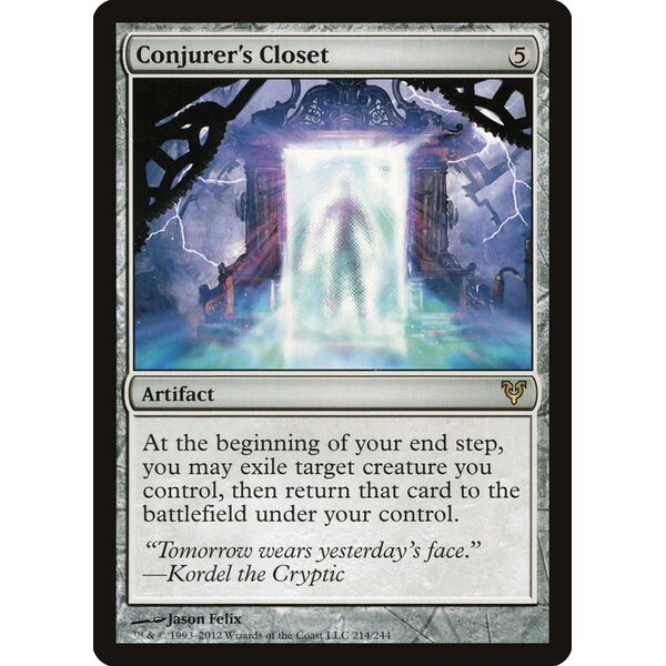 Magic: The Gathering Conjurer's Closet (214) Lightly Played
