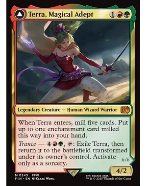 Magic: The Gathering Terra, Magical Adept (245) Lightly Played Foil