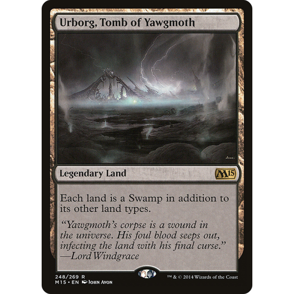 Magic: The Gathering Urborg, Tomb of Yawgmoth (248) Lightly Played