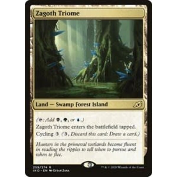 Magic: The Gathering Zagoth Triome (259) Lightly Played