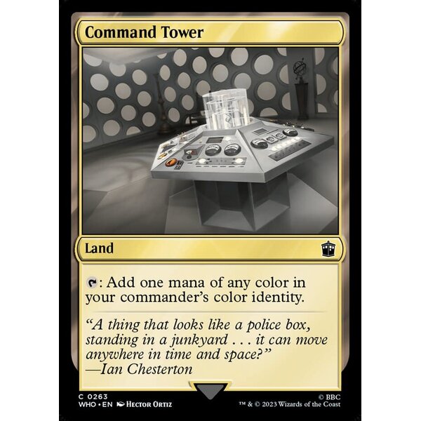 Magic: The Gathering Command Tower (263) Lightly Played Foil