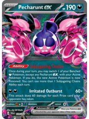 Pokemon Pecharunt ex (039) Lightly Played Holofoil