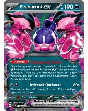 Pokemon Pecharunt ex (039) Lightly Played Holofoil