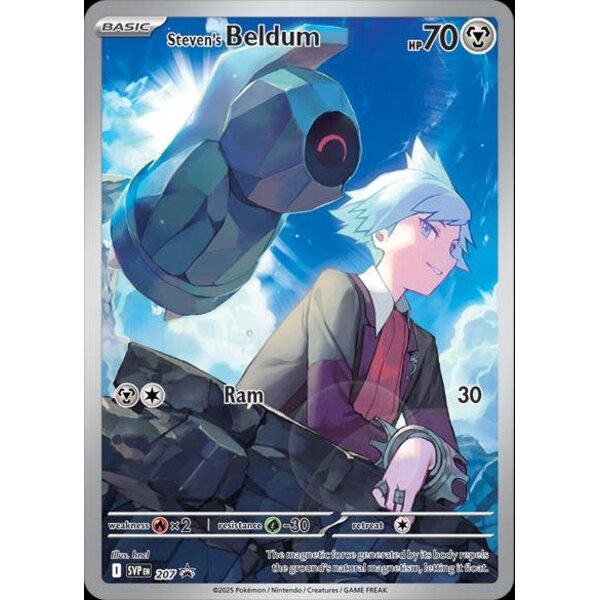 Pokemon Steven's Beldum (207) Lightly Played