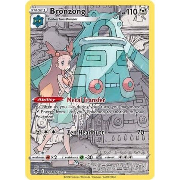 Pokemon Bronzong (TG11) Lightly Played Holofoil