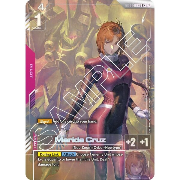 Bandai Marida Cruz (R+) (093) Near Mint