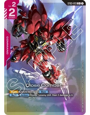 Bandai Close Combat (C+) (ST03-013) Near Mint