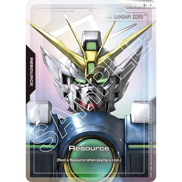 Bandai Resource (C+) (R-004) Near MInt
