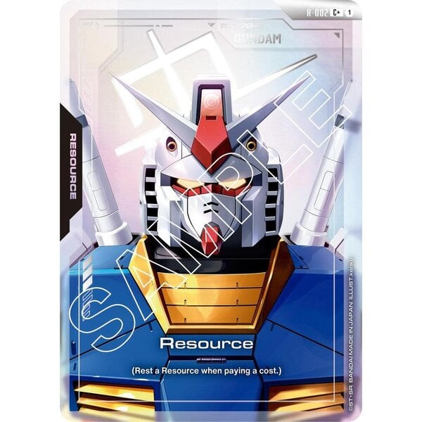 Bandai Resource (C+) (R-002) Near Mint