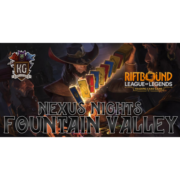 UVS Games 12/14/25 Fountain Valley Riftbound Nexus Night Sunday 12 PM