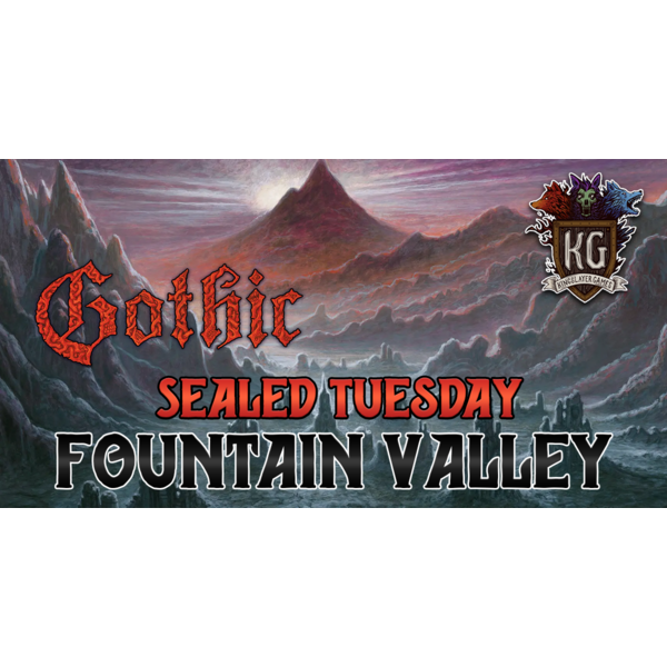 Erik's Curiosa Limited 12/16/25 Fountain Valley Tuesday Sorcery Gothic Draft 7 PM