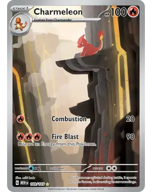 Pokemon Charmeleon (169) Lightly Played Holofoil