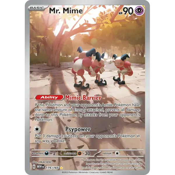 Pokemon Mr. Mime (179) Lightly Played