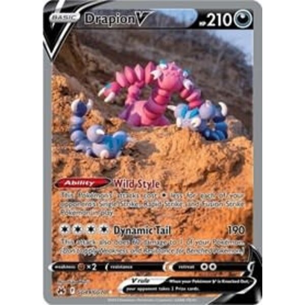 Pokemon Drapion V (GG49) Near Mint Holofoil