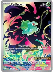 Pokemon Bulbasaur (Mega Evolution Stamped) (133) Lightly Played Holofoil