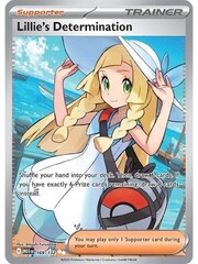 Pokemon Lillie's Determination (169) Lightly Played Holofoil