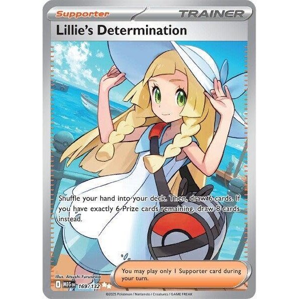 Pokemon Lillie's Determination (169) Lightly Played